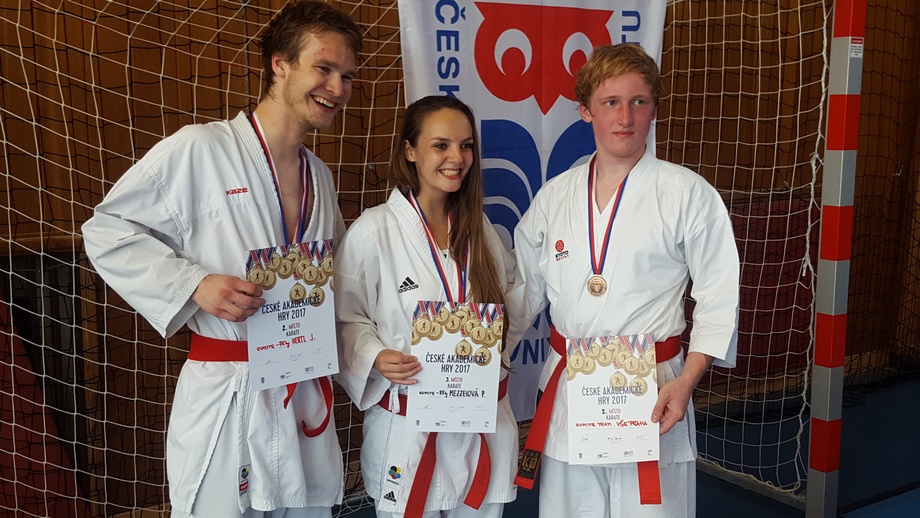 Akademické mistrovství ČR v karate 2017